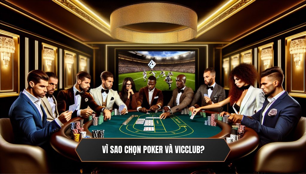 Hướng Dẫn Chơi Poker Cho Người Mới Bắt Đầu - Bí Quyết Làm Chủ Bàn Chơi Cùng VICCLUB 2 Vì sao chọn poker và Vicclub
